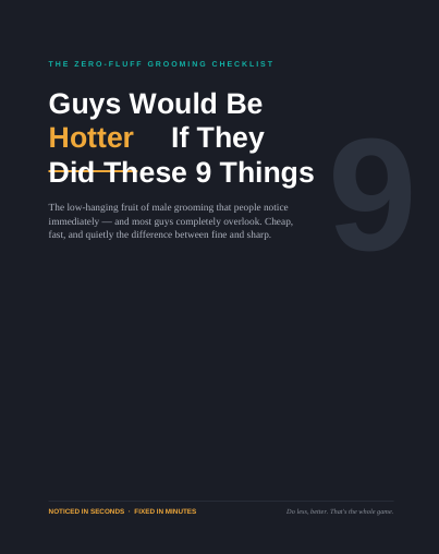Guys Would Be Hotter If They Did These 9 Things