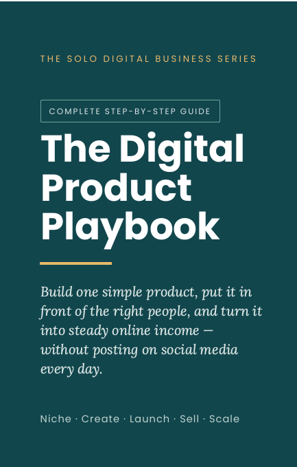 The Digital Product Playbook