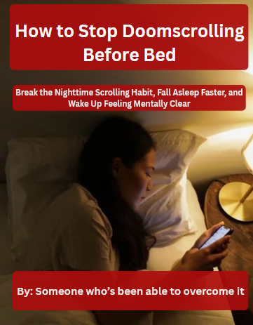 How to Stop Doomscrolling Before Bed
