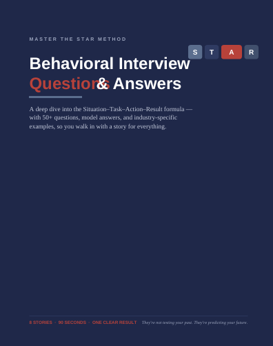 Behavioral Interview Questions & Answers
